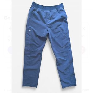 Figs Axim Cargo Scrub Pants Space Navy M